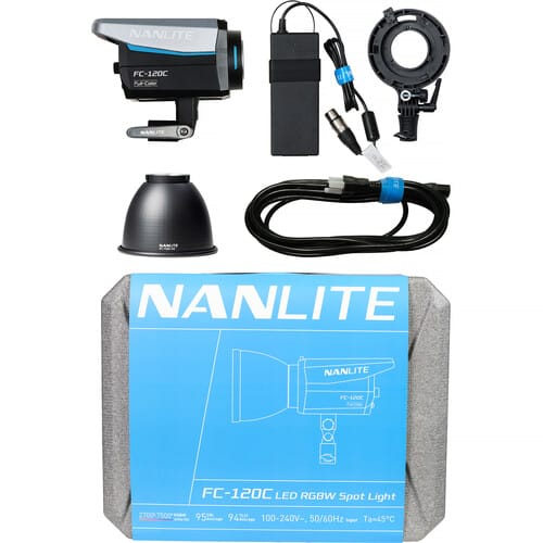 Nanlite FC120C RGB LED Spotlight - Image 4