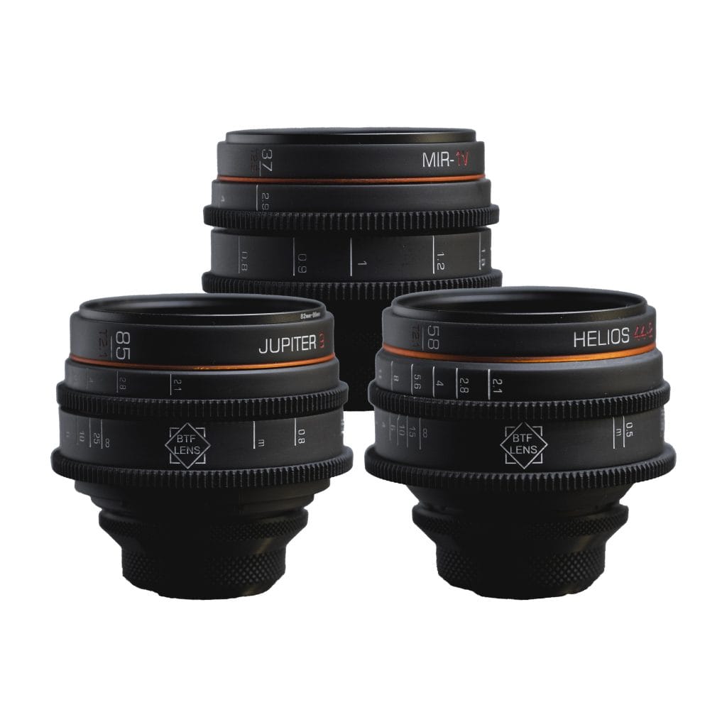 USSR Vintage Cine Lens Set - IndieFilmsPR.com