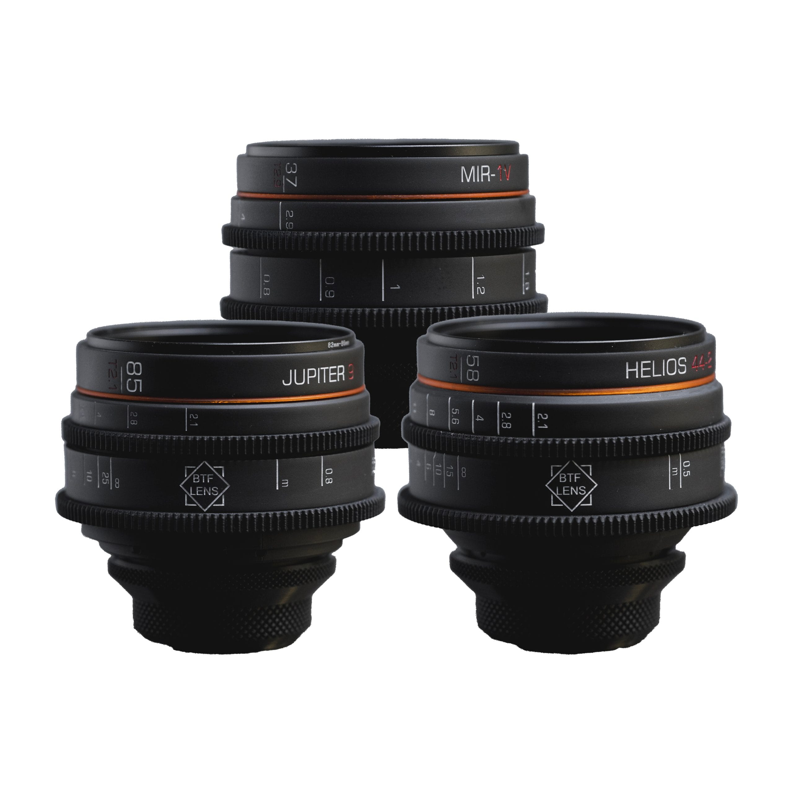 USSR Vintage Cine Lens Set