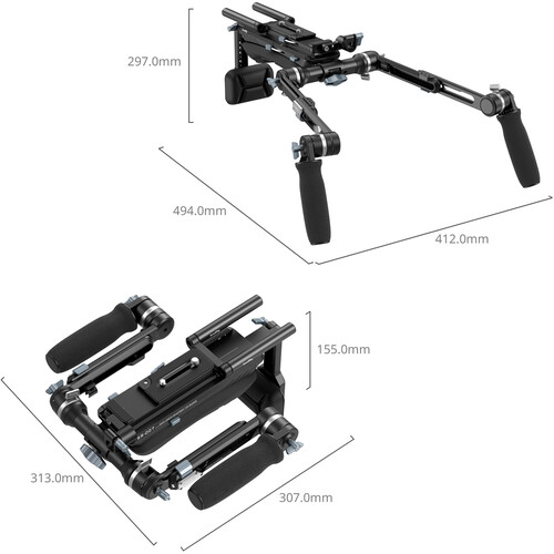 SmallRig Hawklock Shoulder Rig Kit SR007 Pro - Image 2